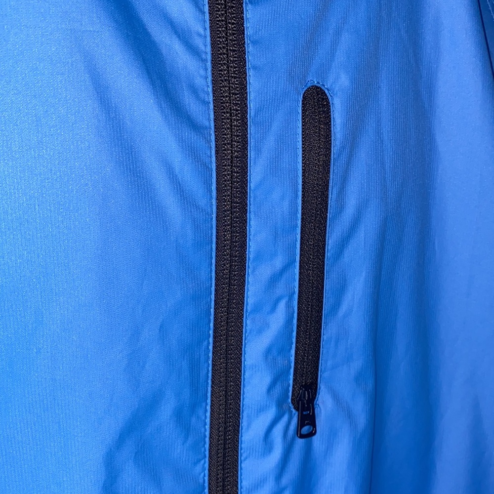 Burton Blue Rain Jacket Shell Packable Dryride L - image 4